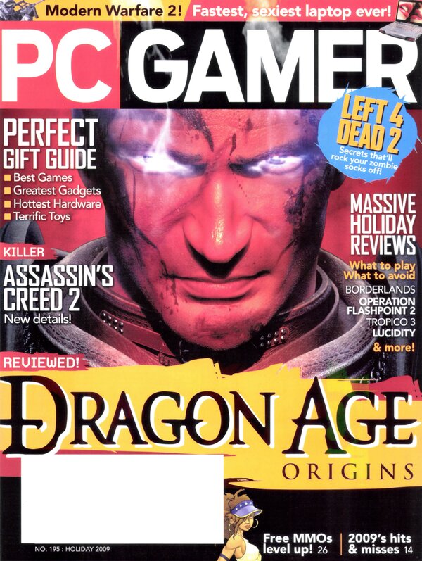PC Gamer Issue 195 (Holiday 2009) cover